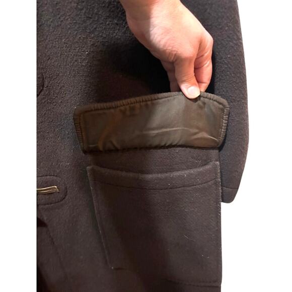 JOURNAL STANDARD Japanese Brand Relume Wool Duffle Coat Jacket Brown Women's 10 - Picture 5 of 12